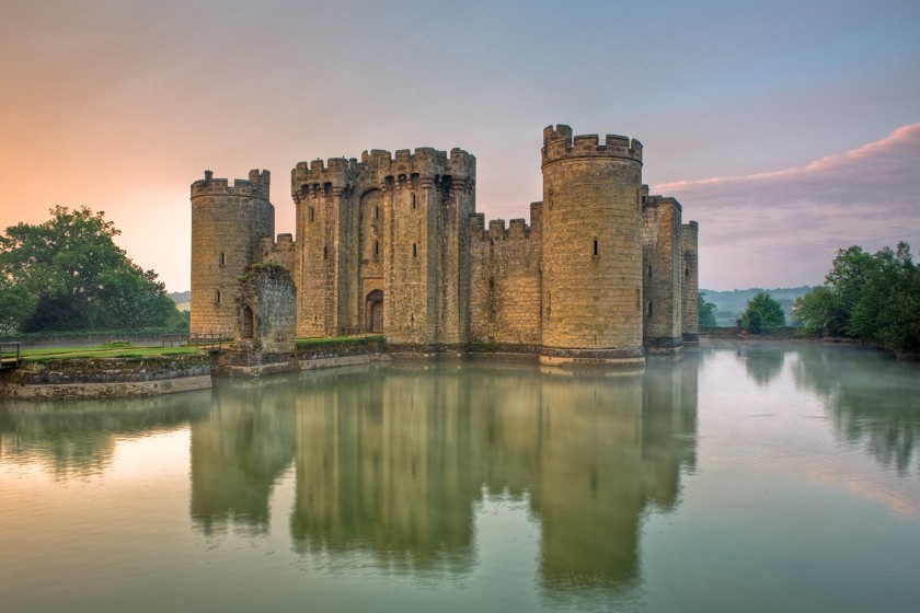 studying in the UK_Bodiam Castle