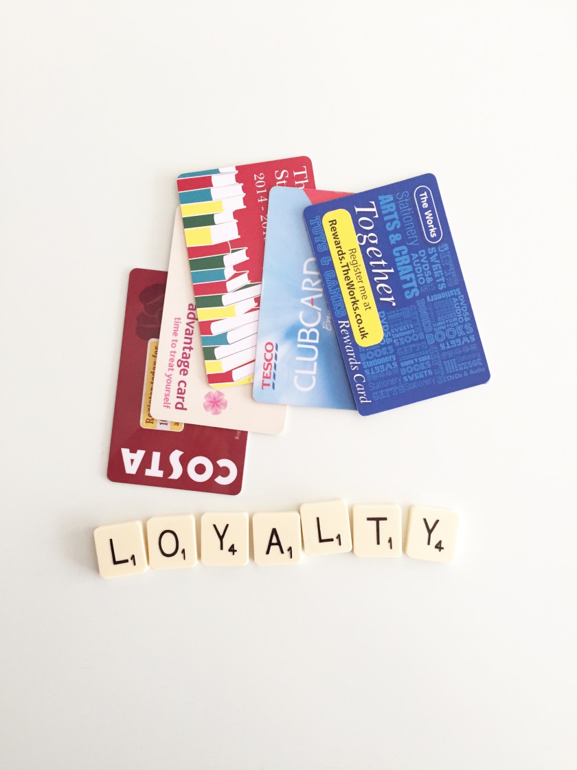 eating out on a budget: loyalty cards