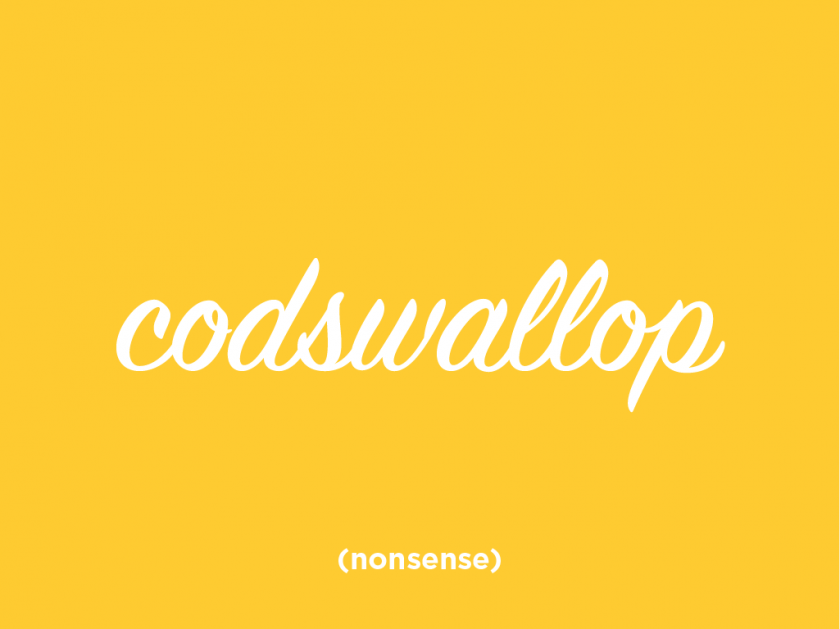 codswallop