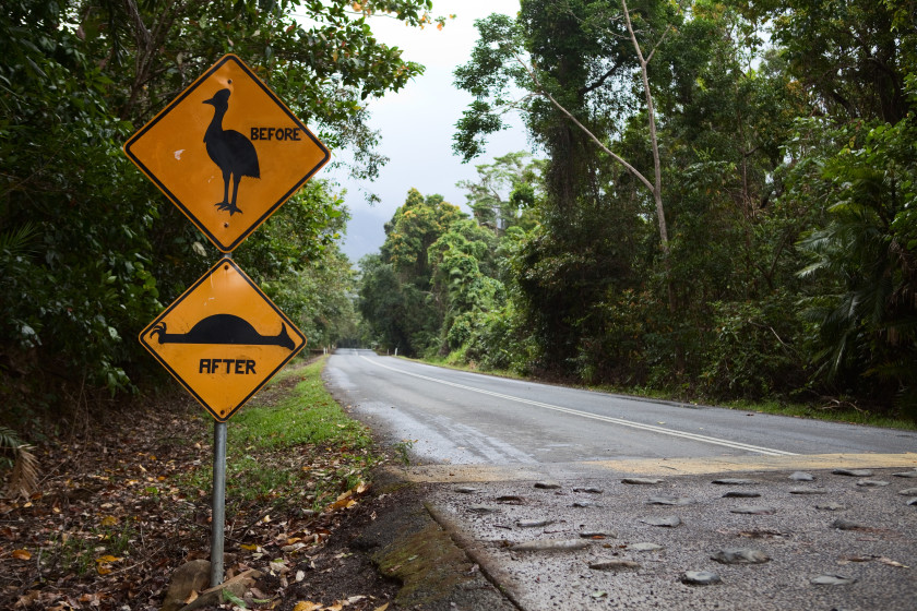 Studying in Australia_roadsign