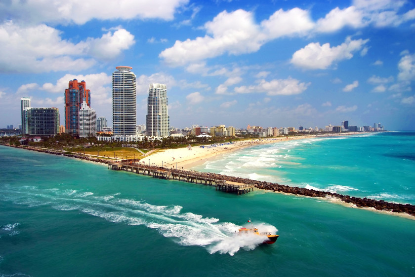 Best Places to Study Abroad beaches: miami