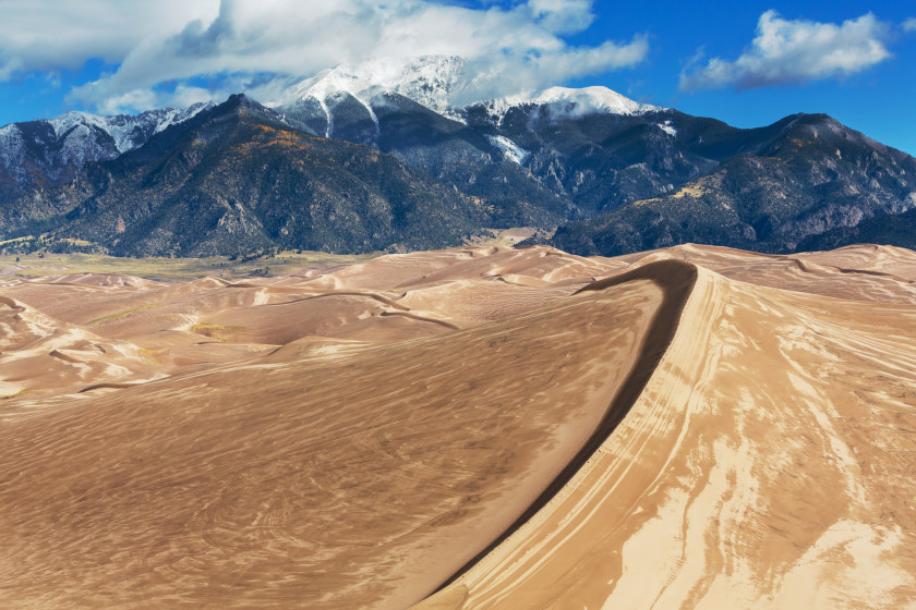 study in the US: sand dunes