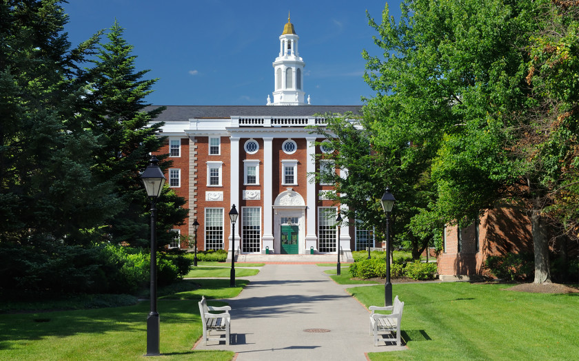 Best Universities for Getting a Job Harvard University