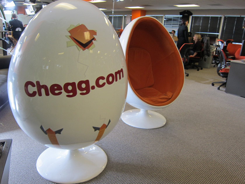 chegg businesses started by students