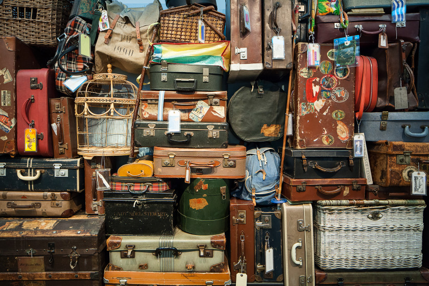 student airport hacks luggage