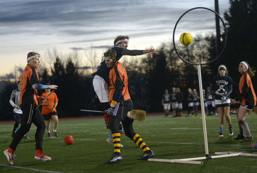 weirdest student societies: quidditch