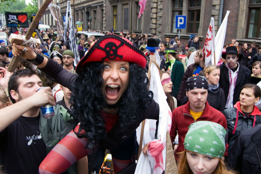 weirdest student societies: pirate society