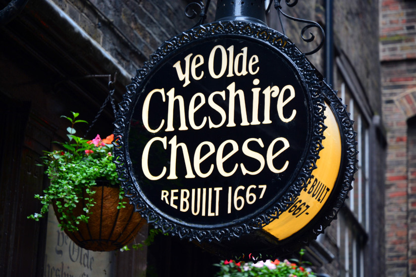 Ye Olde Cheshire Cheese, rebuilt 1667