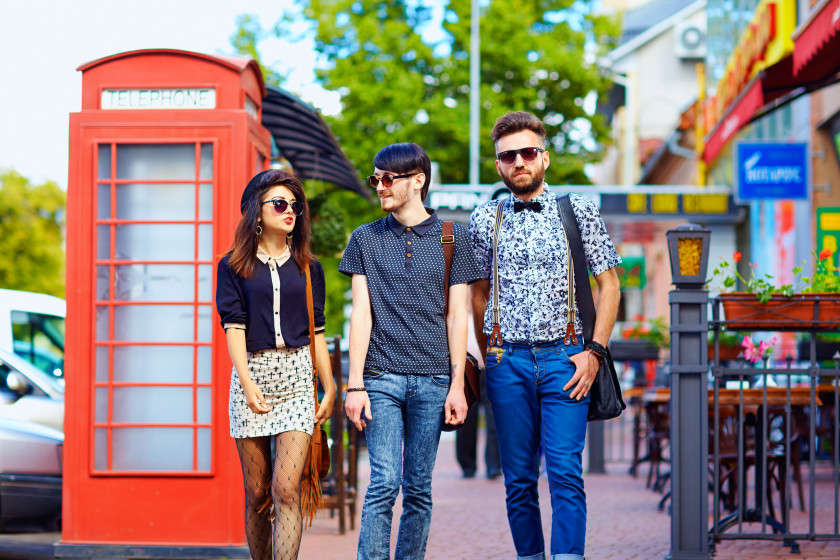 student travel london underground: walking