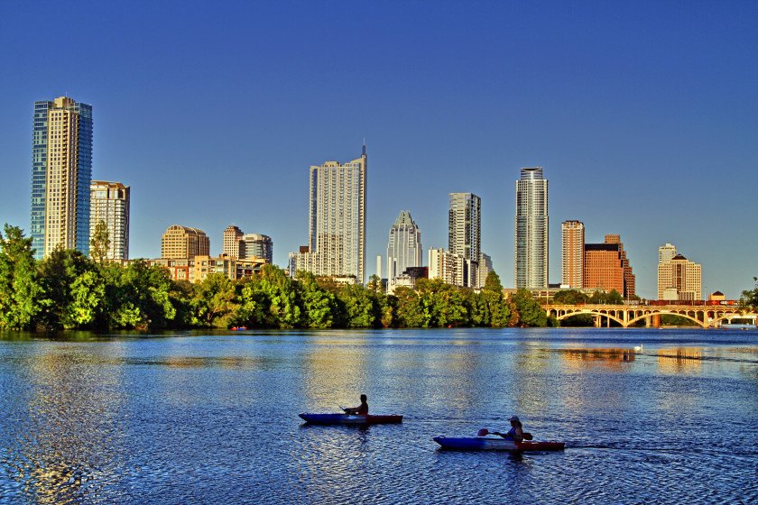 student cities in the US: austin