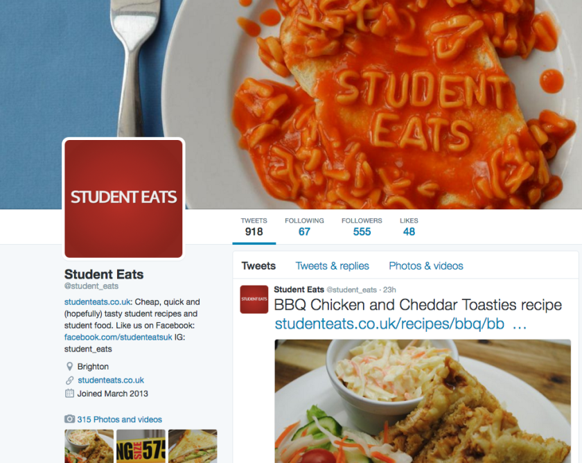 Student Eats Twitter