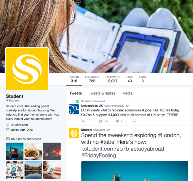 25 Twitter Accounts Students Should Follow | Student.com