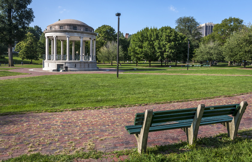 boston student study spots: boston common