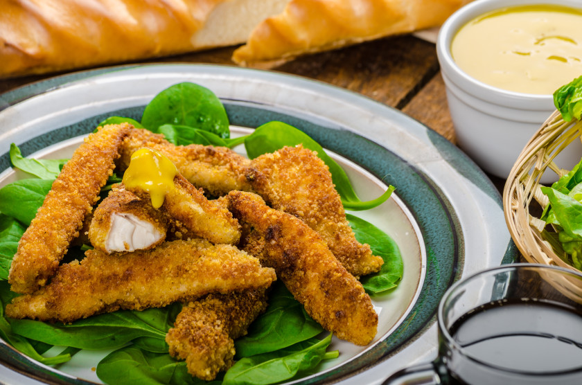 easy student meals: chicken strips