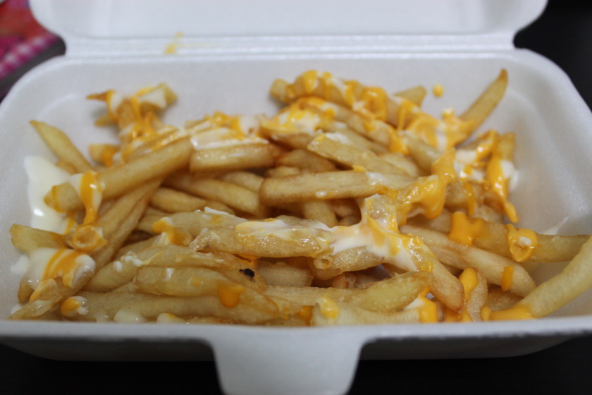 glasgow: chips and cheese