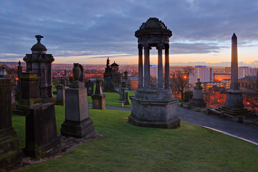 glasgow: cemetery