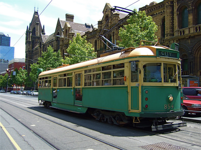 transport in australia: trams