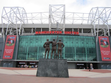 Old Trafford stadium, home of Manchester United