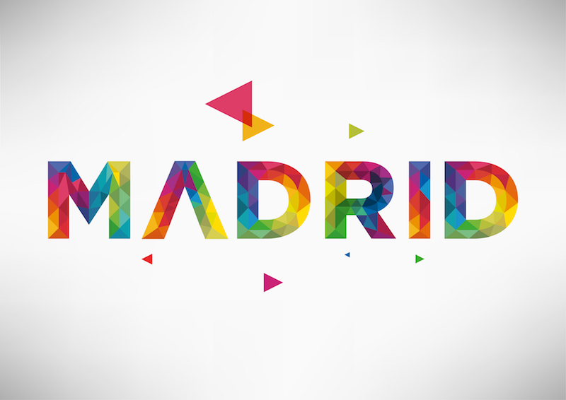 A stylised Madrid logo