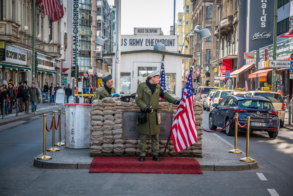 Checkpoint Charlie in Berlin