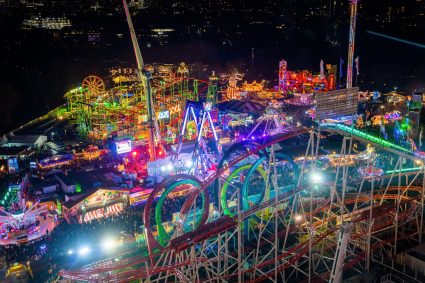 Rides at the Hyde Park Winter Wonderland