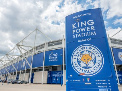 King Power Stadium, the home of Leicester City F.C.