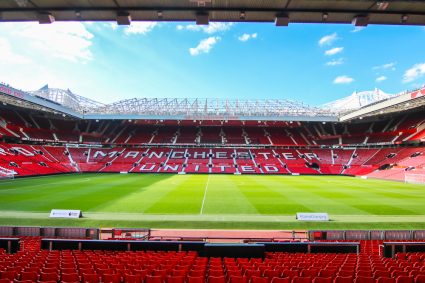 Old Trafford is the home stadium of Manchester United