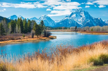 Grand Teton National Park in Wyoming offers amazing views