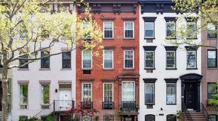 Apartment buildings in New York City