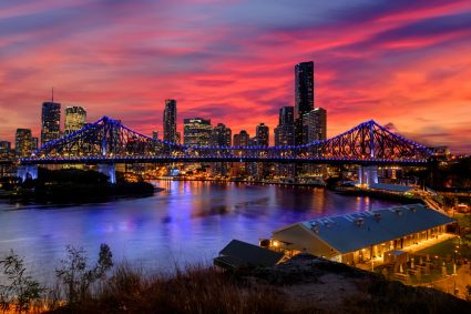 Brisbane night view