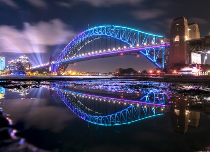 Sydney Harbour Bridge is an iconic sight