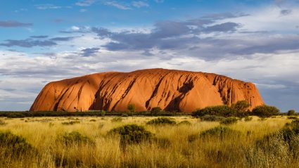 Uluru or Ayers Rock in the Australian Outback
