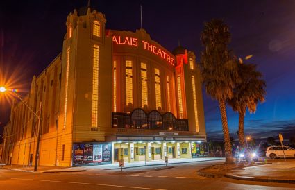 St Kilda in Melbourne at night