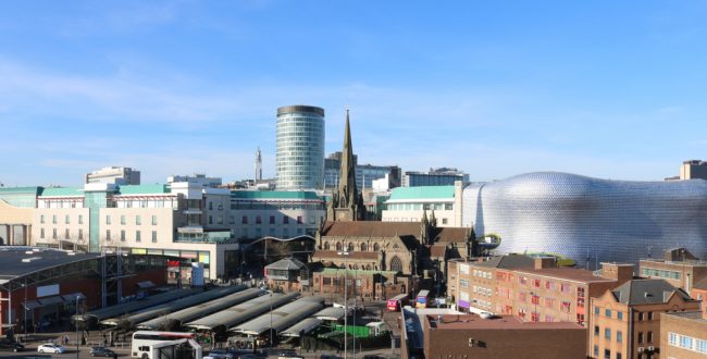 A general view of Birmingham, United Kingdom