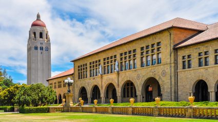 A view of the Stanford University campus