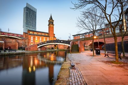 A canal in Manchester