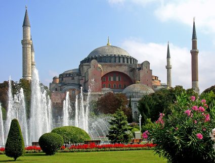 The Hagia Sophia in Istanbul