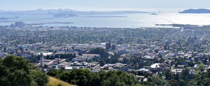 A view of Berkeley from above