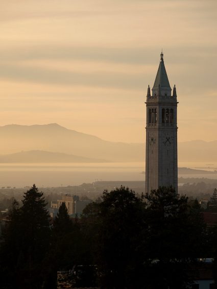 The Sather Tower, or Campanile, at the University of California, Berkeley campus