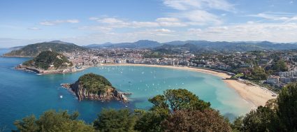 La Concha Bay in San Sebastián