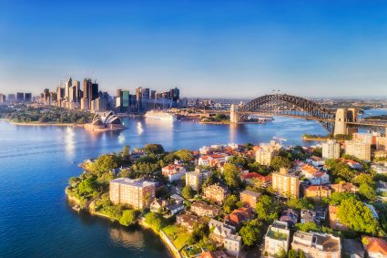 A view over Sydney