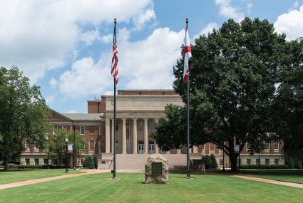 Amelia Gayle Gorgas Library at the University of Alabama campus