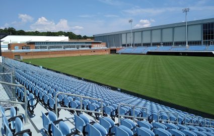 Dorrance Field, the home of the North Carolina Tar Heels women's soccer