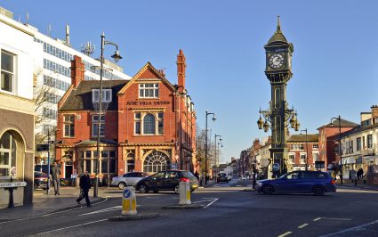 A view of the Jewellery Quarter in Birmingham