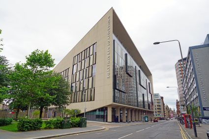 A University of Strathclyde building in Glasgow