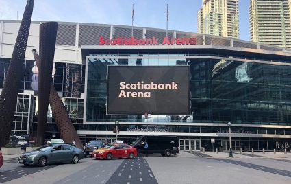 The Scotiabank Arena exterior