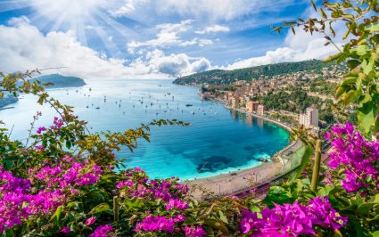 A view of the French Riviera