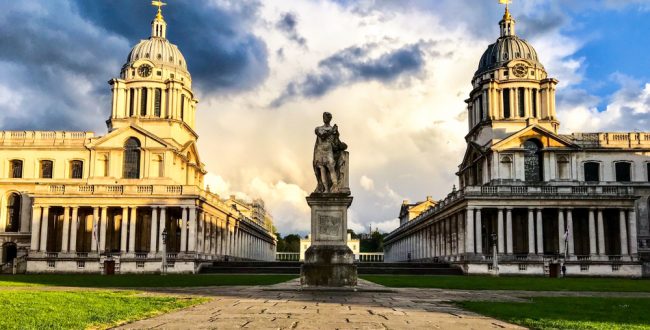 The University of Greenwich campus in London, United Kingdom
