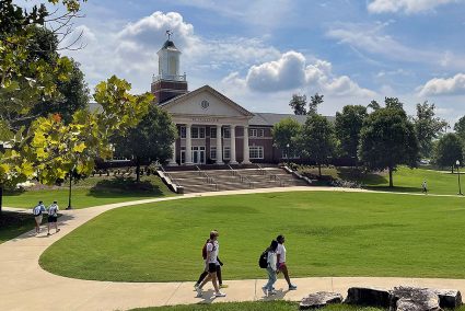 The Berry College campus in Mount Berry, Georgia